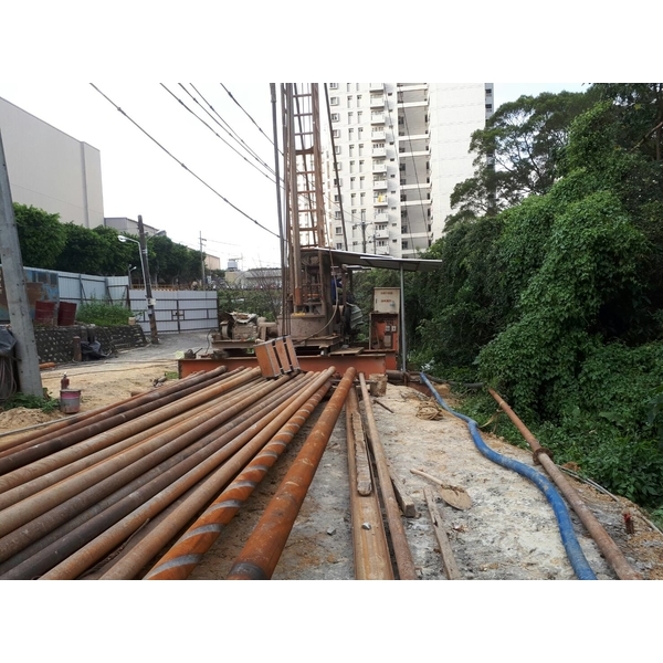 泥漿迴轉式鑚機施工,泉隆工程股份有限公司