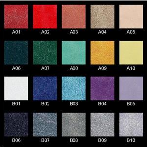 金蔥系列噴漆色卡(黑底) , 巧新玻璃明鏡有限公司