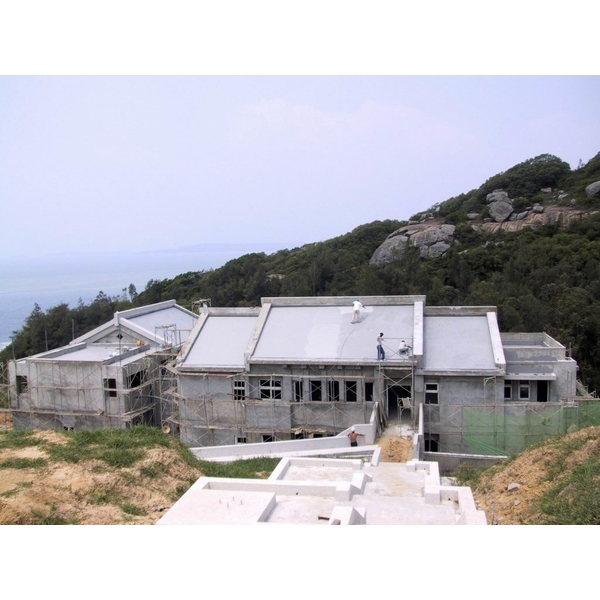 斜屋頂、露台防水施工