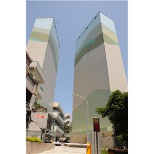 捷運文湖線文德站停車塔外牆工程