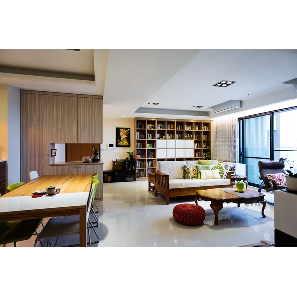 開放式客廳裝潢-藝堂室內設計工程有限公司