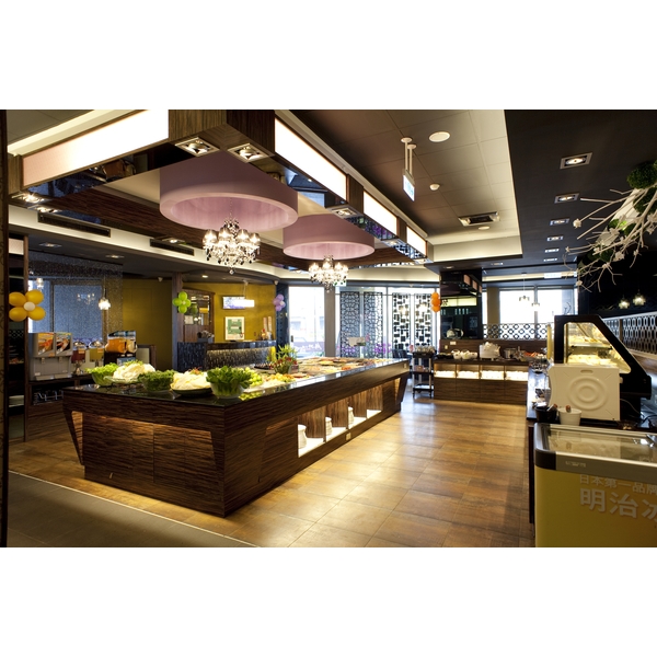 自助式百匯餐廳規劃設計,藝堂室內設計工程有限公司