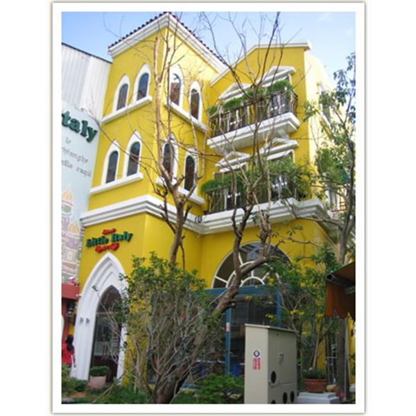 仿石漆-員林小義大利餐廳