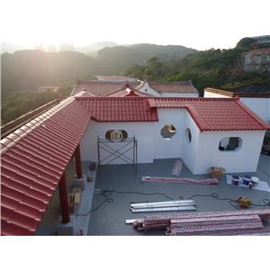 不銹鋼琉璃瓦工程