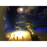 涼亭沙灘模型2 - 傑伶建築模型