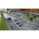 停車場模型 - 傑伶建築模型
