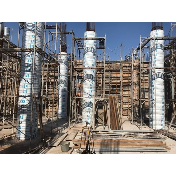 營建專用圓柱型纖維紙模板 新建工程