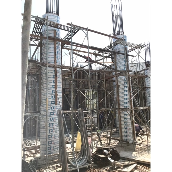 營建專用圓柱型纖維紙模板 新建工程-桂築企業有限公司
