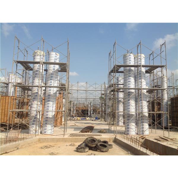 營建專用圓柱型纖維紙模板 新建工程