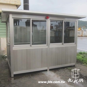 警衛亭-G639後方全鋁板(可掛冷氣室內外機)