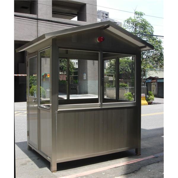 G44-警衛亭-宇濠企業(綠色琉璃瓦屋頂-正拍),九代興鋁業社