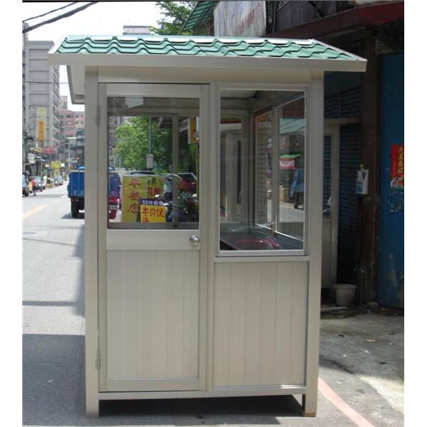 九代興警衛亭G44-宇濠企業(綠色琉璃瓦屋頂-側拍),九代興鋁業社