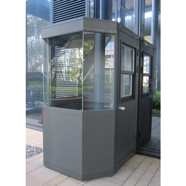 G443-警衛亭-內湖西華富邦,九代興鋁業社