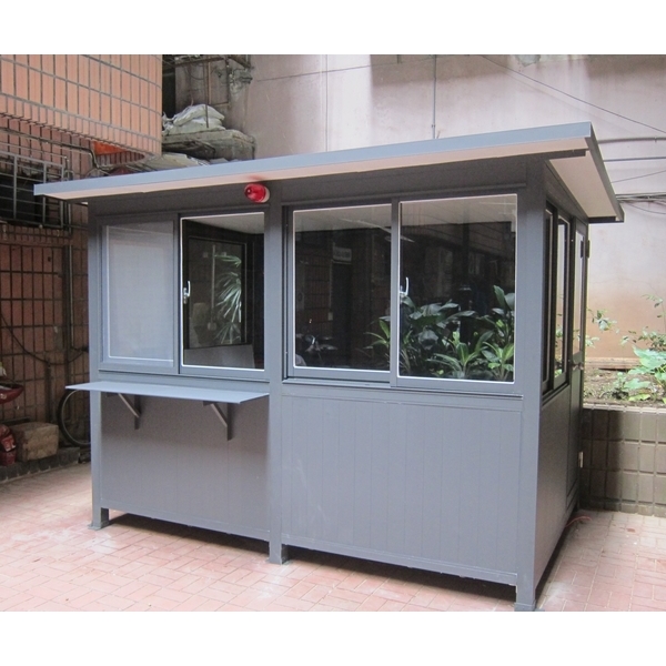 G473-台北諾貝爾社區警衛亭,九代興鋁業社