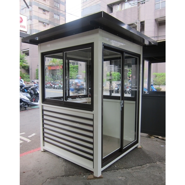 G469-台南西門停車場繳費亭,九代興鋁業社