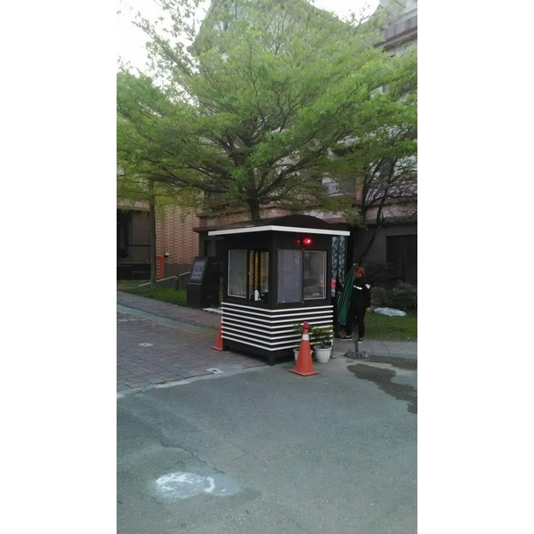 G235-高雄義大城社區警衛亭(正面/側面)
