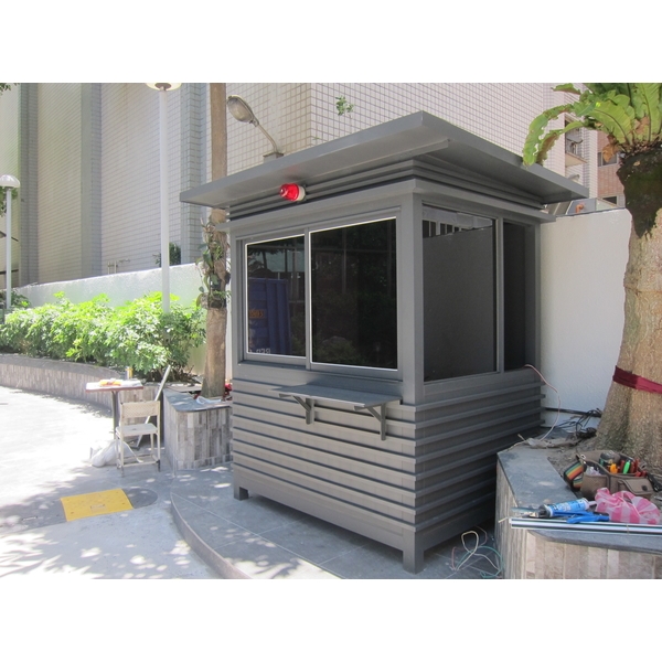 G506-警衛亭-台灣企銀車道入口(鐵灰色)