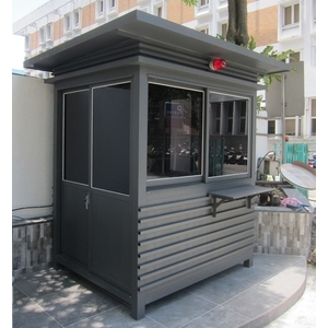 G506-警衛亭-台灣企銀車道入口(鐵灰色)