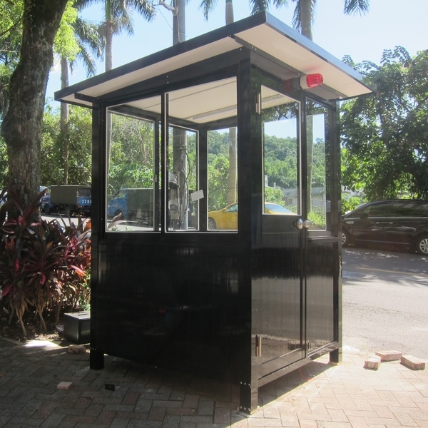 G517-警衛亭-和平東路世界山莊(黑色)-九代興鋁業社