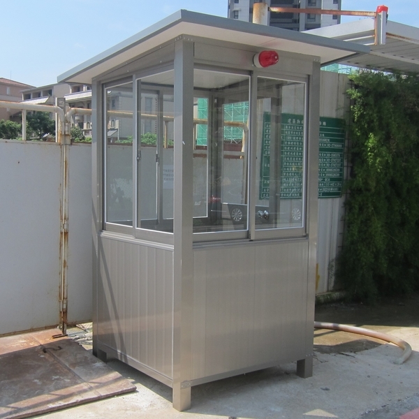 G521-警衛亭-中壢工地建案(左開門) G521-警衛亭-中壢工地建案(左開門)-九代興鋁業社