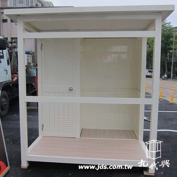 G576繳費亭(乳白色)-九代興鋁業社