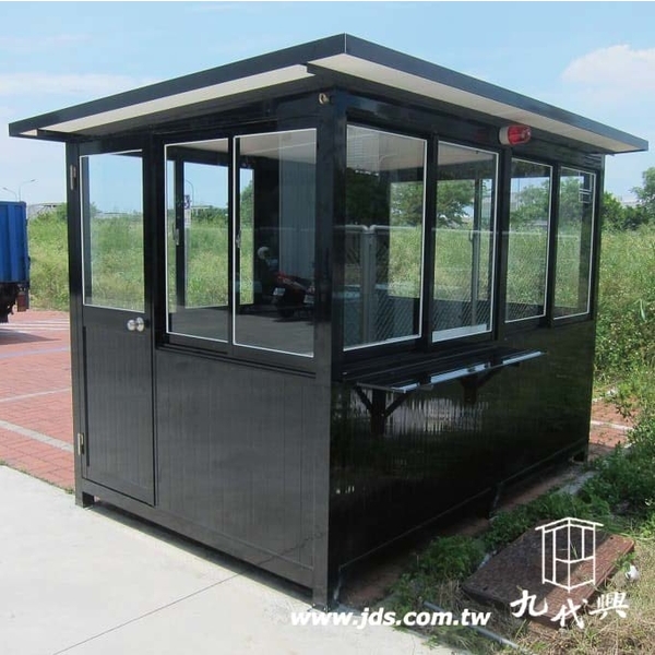 G580聯邦快遞-黑色警衛亭,九代興鋁業社