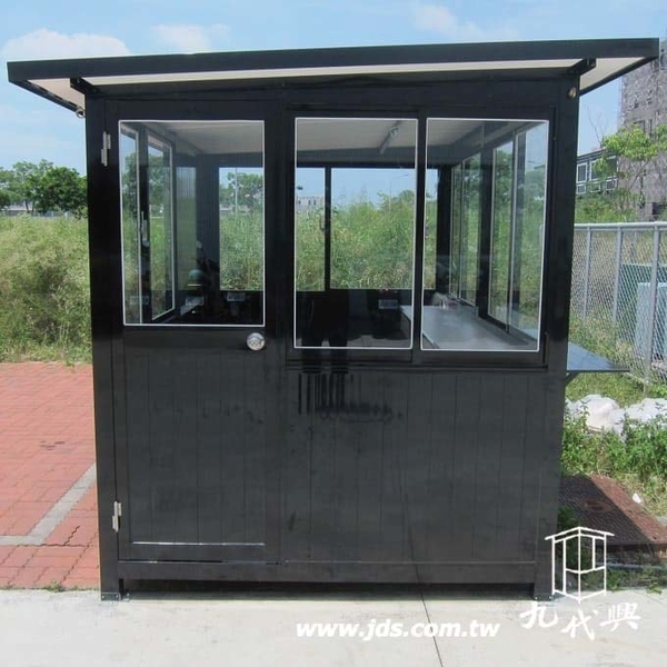 G580聯邦快遞-黑色警衛亭-九代興鋁業社