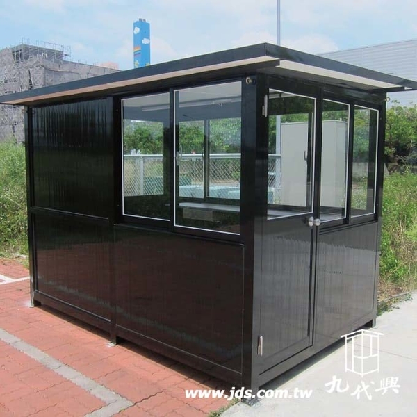 G580聯邦快遞-黑色警衛亭-九代興鋁業社