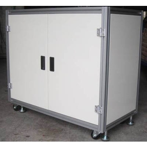 鋁擠型 鋁架組裝範例,巨碩精機有限公司