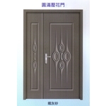 圓滿內玄關壓花門 , 大亞金屬工程有限公司