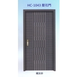 內玄關壓花門HC-1043 , 大亞金屬工程有限公司