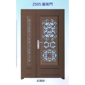 外玄關板雕花藝術門2505,大亞金屬工程有限公司