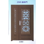 外玄關板雕花藝術門2505 , 大亞金屬工程有限公司
