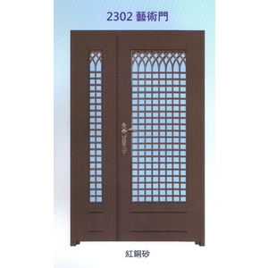 外玄關梅花管藝術門2302,大亞金屬工程有限公司