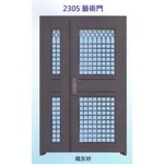 外玄關梅花管藝術門2305 , 大亞金屬工程有限公司