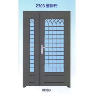 外玄關梅花管藝術門2303,大亞金屬工程有限公司