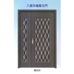 八面玲瓏內玄關壓花門 , 大亞金屬工程有限公司
