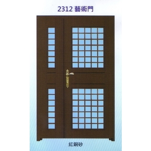 外玄關梅花管藝術門2312,大亞金屬工程有限公司