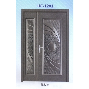鋁中肚浮雕板門HC-1201,大亞金屬工程有限公司