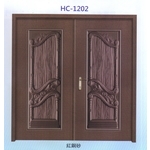 鋁中肚浮雕板門HC-1202 , 大亞金屬工程有限公司