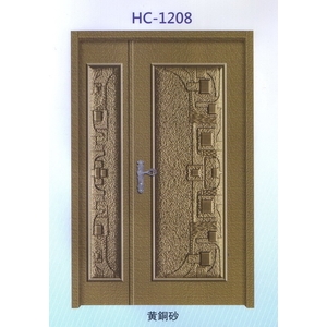 鋁中肚浮雕板門HC-1208,大亞金屬工程有限公司