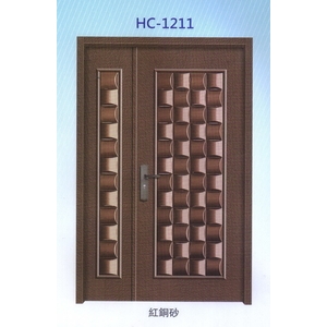 鋁中肚浮雕板門HC-1211,大亞金屬工程有限公司