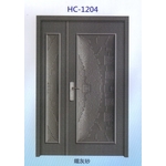 鋁中肚浮雕板門HC-1204 , 大亞金屬工程有限公司