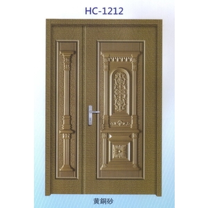 鋁中肚浮雕板門HC-1212,大亞金屬工程有限公司