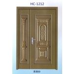 鋁中肚浮雕板門HC-1212 , 大亞金屬工程有限公司