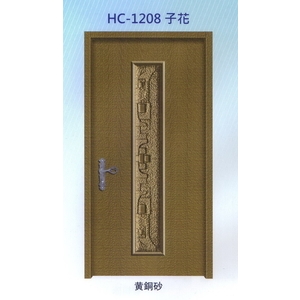 鋁中肚浮雕板門HC-1208子花,大亞金屬工程有限公司