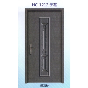 鋁中肚浮雕板門HC-1212子花,大亞金屬工程有限公司