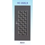 鍍鋅中肚浮雕板門HC-1026_B , 大亞金屬工程有限公司