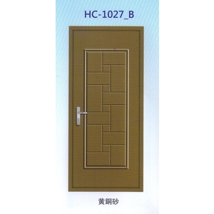 鍍鋅中肚浮雕板門HC-1027_B,大亞金屬工程有限公司
