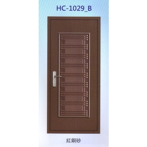 鍍鋅中肚浮雕板門HC-1029_B,大亞金屬工程有限公司